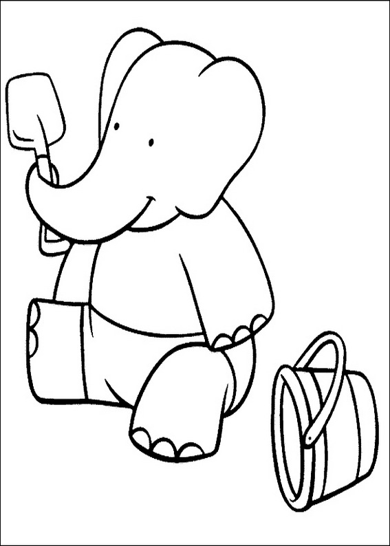 Página para colorir: babar (desenhos animados) #27973 - Páginas para Colorir Imprimíveis Gratuitamente