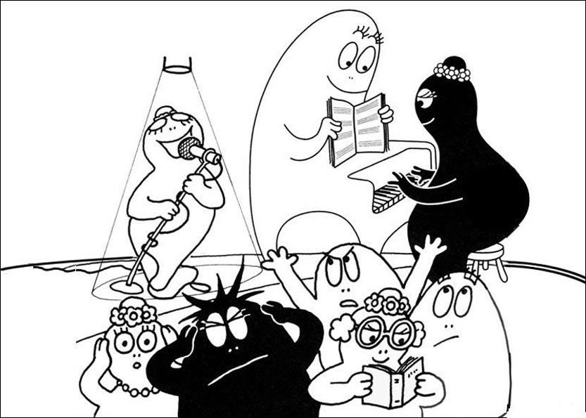 Página para colorir: Barbapapa (desenhos animados) #36468 - Páginas para Colorir Imprimíveis Gratuitamente