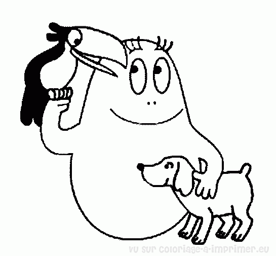 Página para colorir: Barbapapa (desenhos animados) #36531 - Páginas para Colorir Imprimíveis Gratuitamente