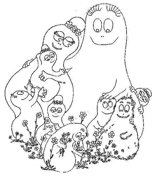 Página para colorir: Barbapapa (desenhos animados) #36551 - Páginas para Colorir Imprimíveis Gratuitamente