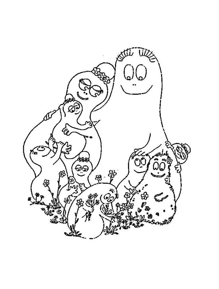 Página para colorir: Barbapapa (desenhos animados) #36605 - Páginas para Colorir Imprimíveis Gratuitamente