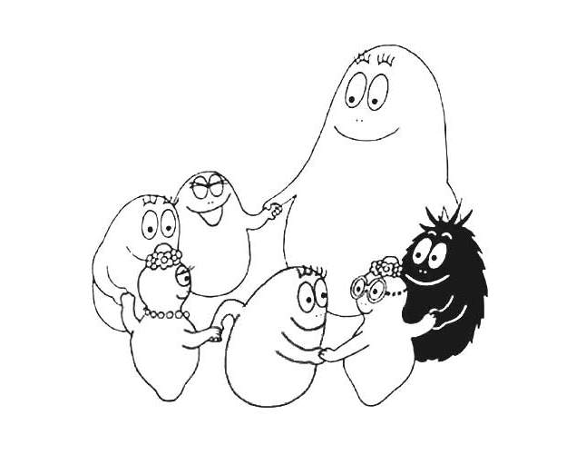 Página para colorir: Barbapapa (desenhos animados) #36613 - Páginas para Colorir Imprimíveis Gratuitamente