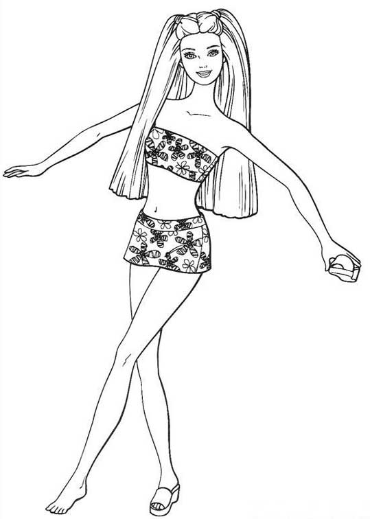 Página para colorir: Barbie (desenhos animados) #27470 - Páginas para Colorir Imprimíveis Gratuitamente
