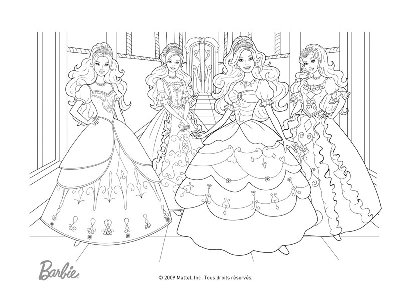 Página para colorir: Barbie (desenhos animados) #27563 - Páginas para Colorir Imprimíveis Gratuitamente