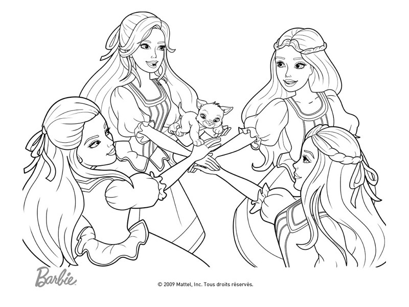 Página para colorir: Barbie (desenhos animados) #27594 - Páginas para Colorir Imprimíveis Gratuitamente