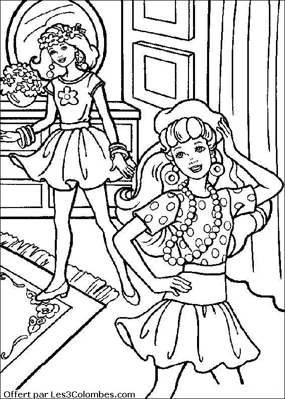 Página para colorir: Barbie (desenhos animados) #27605 - Páginas para Colorir Imprimíveis Gratuitamente