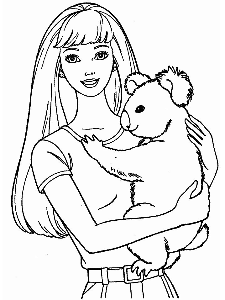 Páginas para colorir BARBIES - Desenhos para colorir - Imprima desenhos para  colorir 