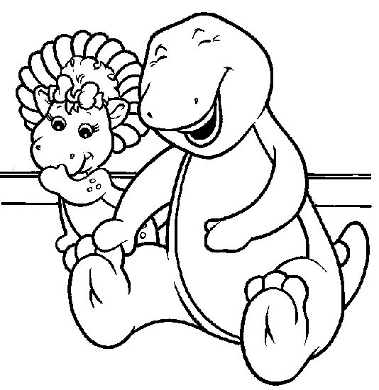 Página para colorir: Barney e seus amigos (desenhos animados) #40923 - Páginas para Colorir Imprimíveis Gratuitamente