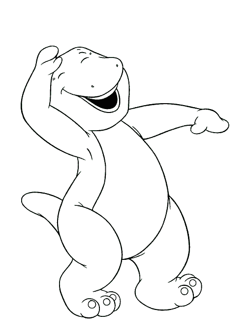 Página para colorir: Barney e seus amigos (desenhos animados) #40945 - Páginas para Colorir Imprimíveis Gratuitamente