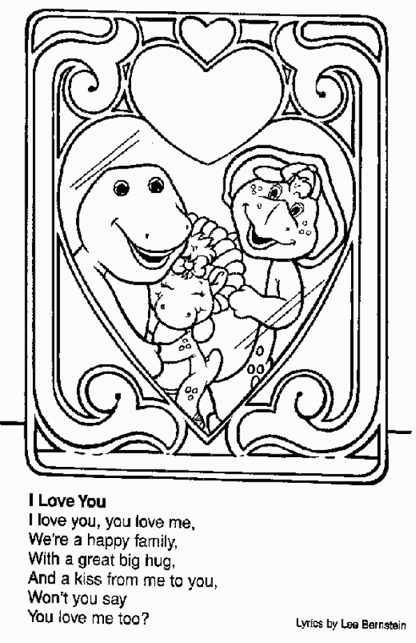 Página para colorir: Barney e seus amigos (desenhos animados) #40961 - Páginas para Colorir Imprimíveis Gratuitamente