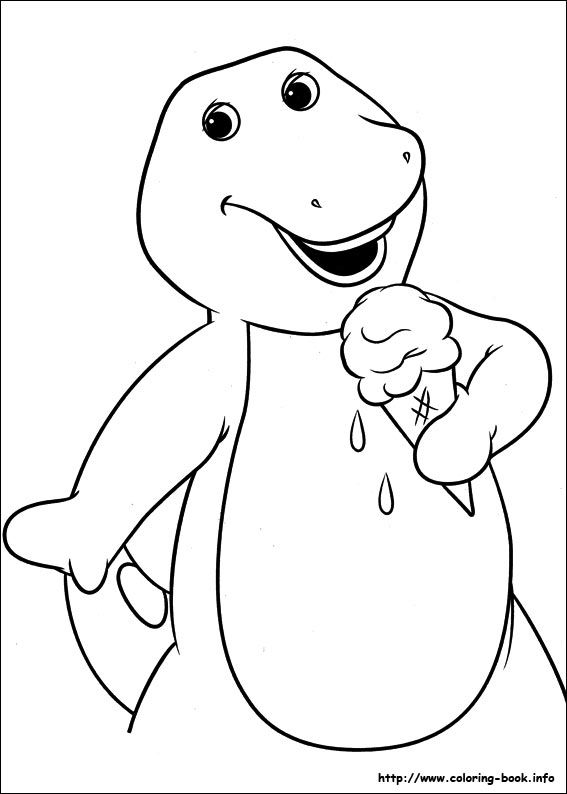 Página para colorir: Barney e seus amigos (desenhos animados) #41041 - Páginas para Colorir Imprimíveis Gratuitamente