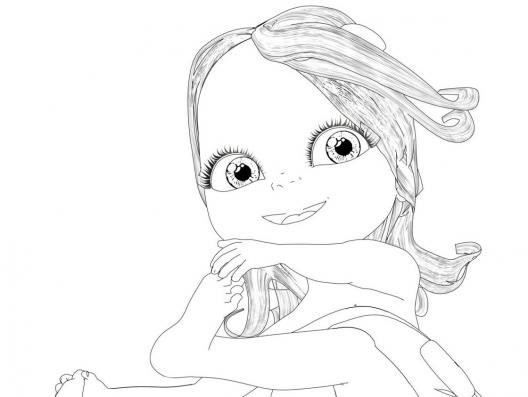Página para colorir: Bebê Lilly (desenhos animados) #41094 - Páginas para Colorir Imprimíveis Gratuitamente