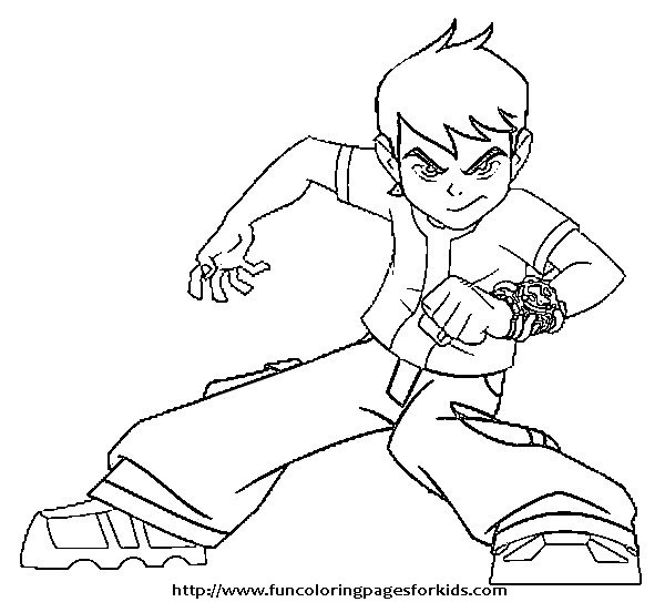 Página para colorir: Ben 10 (desenhos animados) #40403 - Páginas para Colorir Imprimíveis Gratuitamente