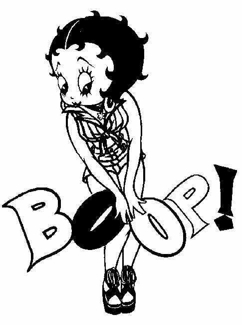 Página para colorir: Betty Boop (desenhos animados) #25945 - Páginas para Colorir Imprimíveis Gratuitamente