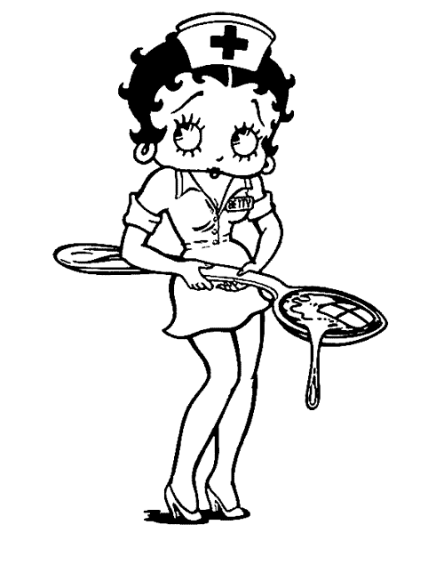 Página para colorir: Betty Boop (desenhos animados) #26036 - Páginas para Colorir Imprimíveis Gratuitamente