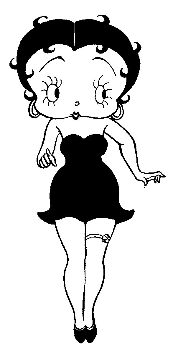 Página para colorir: Betty Boop (desenhos animados) #26066 - Páginas para Colorir Imprimíveis Gratuitamente
