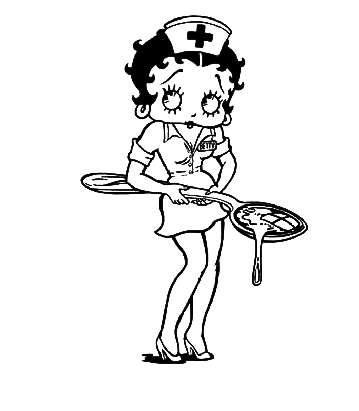 Página para colorir: Betty Boop (desenhos animados) #26071 - Páginas para Colorir Imprimíveis Gratuitamente