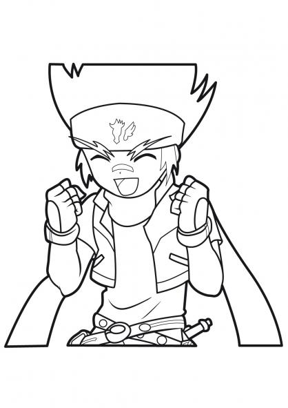 Página para colorir: beyblade (desenhos animados) #46808 - Páginas para Colorir Imprimíveis Gratuitamente