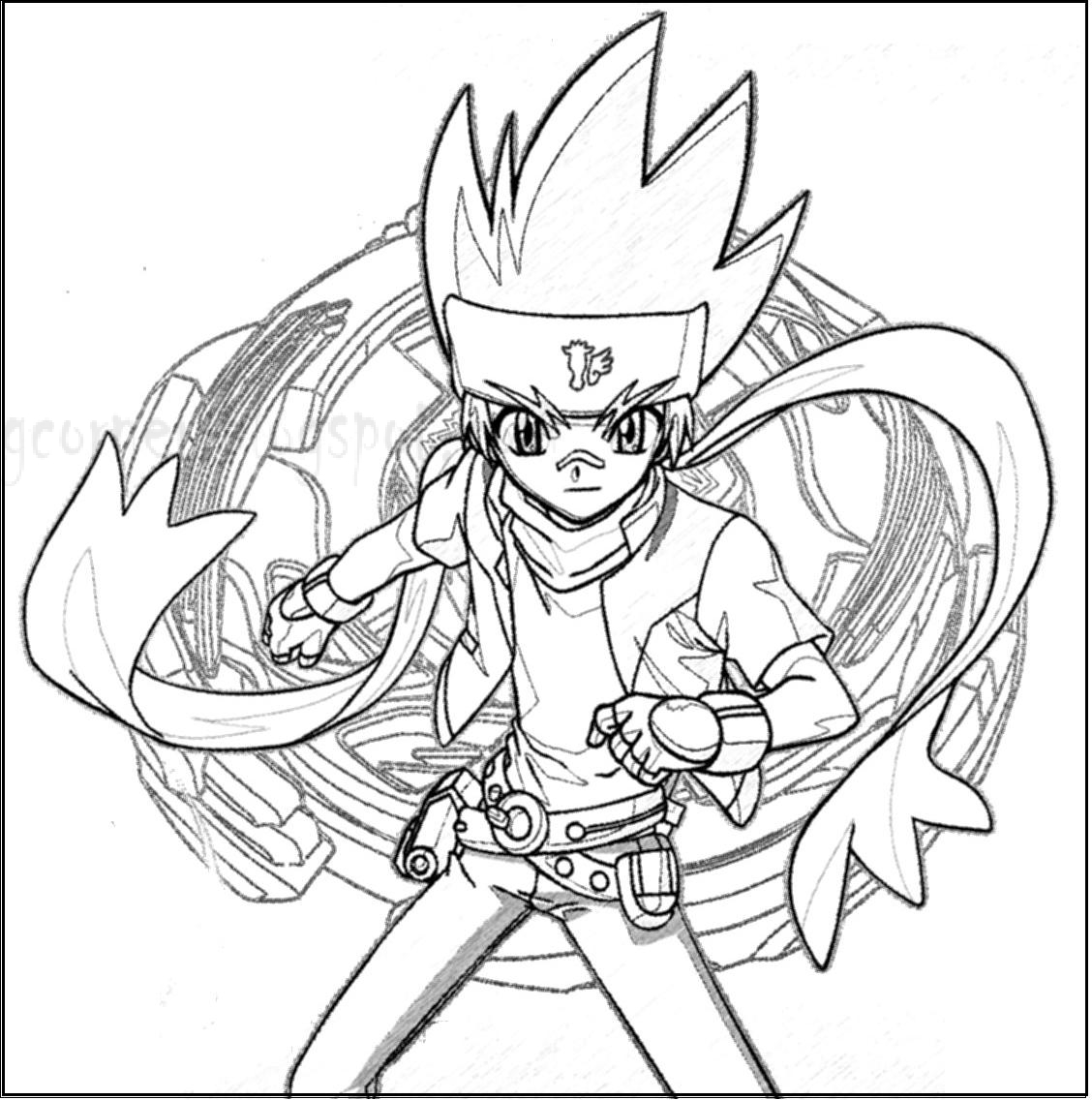 Página para colorir: beyblade (desenhos animados) #46819 - Páginas para Colorir Imprimíveis Gratuitamente