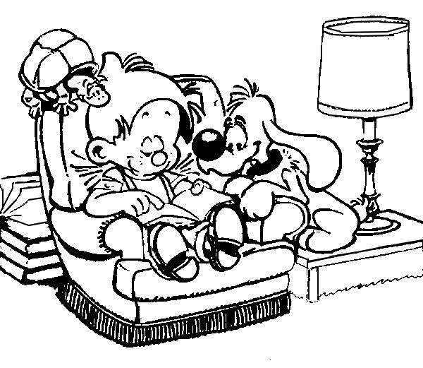 Página para colorir: Billy e amigo (desenhos animados) #25401 - Páginas para Colorir Imprimíveis Gratuitamente