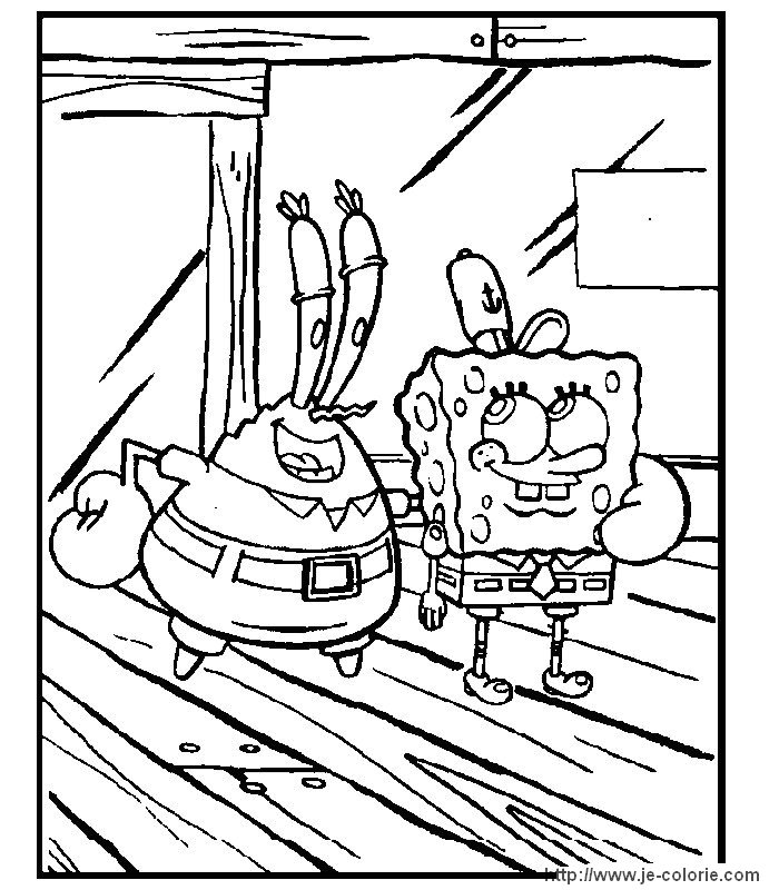 Página para colorir: bob esponja (desenhos animados) #33384 - Páginas para Colorir Imprimíveis Gratuitamente