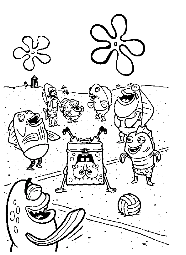 Página para colorir: bob esponja (desenhos animados) #33404 - Páginas para Colorir Imprimíveis Gratuitamente