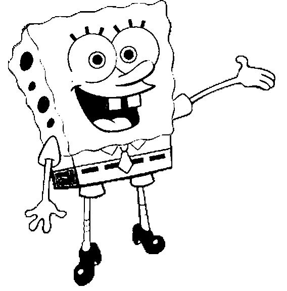 Página para colorir: bob esponja (desenhos animados) #33409 - Páginas para Colorir Imprimíveis Gratuitamente