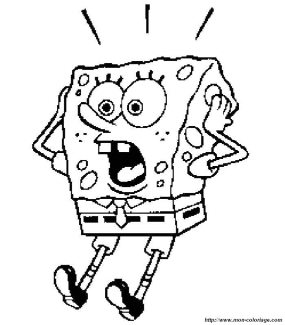 Página para colorir: bob esponja (desenhos animados) #33410 - Páginas para Colorir Imprimíveis Gratuitamente