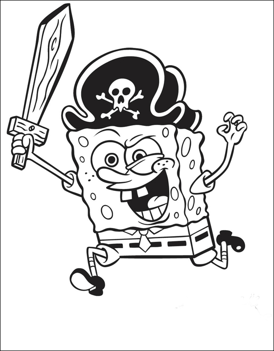 Página para colorir: bob esponja (desenhos animados) #33425 - Páginas para Colorir Imprimíveis Gratuitamente