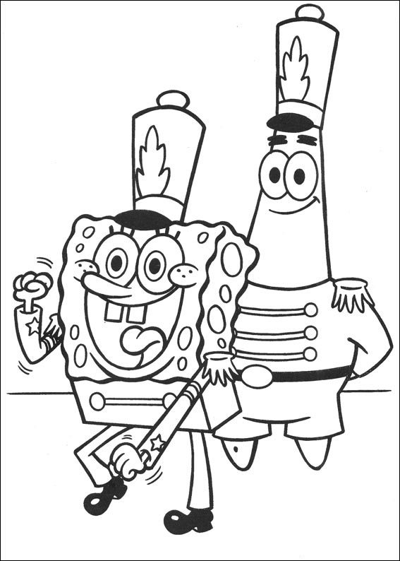 Página para colorir: bob esponja (desenhos animados) #33432 - Páginas para Colorir Imprimíveis Gratuitamente