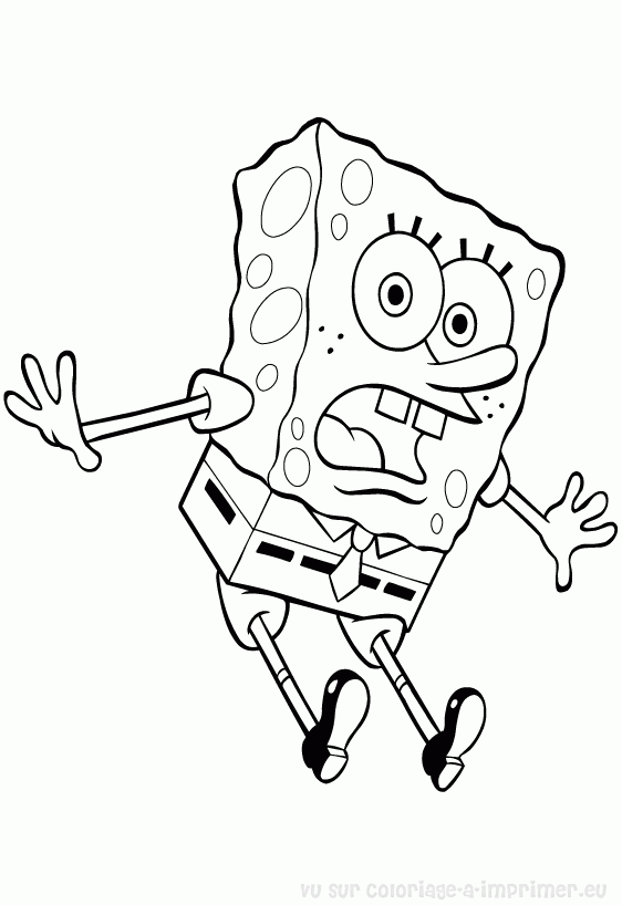 Página para colorir: bob esponja (desenhos animados) #33437 - Páginas para Colorir Imprimíveis Gratuitamente