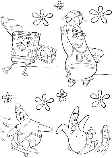 Página para colorir: bob esponja (desenhos animados) #33465 - Páginas para Colorir Imprimíveis Gratuitamente