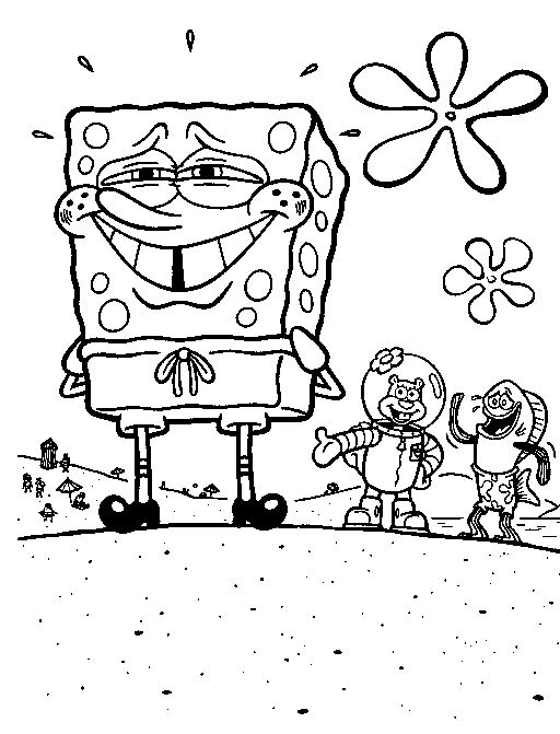 Página para colorir: bob esponja (desenhos animados) #33494 - Páginas para Colorir Imprimíveis Gratuitamente