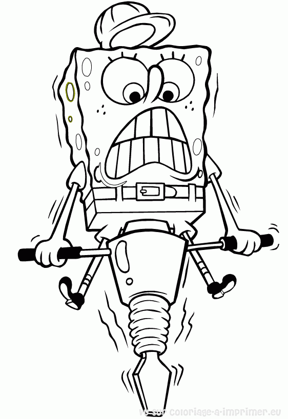 Página para colorir: bob esponja (desenhos animados) #33525 - Páginas para Colorir Imprimíveis Gratuitamente