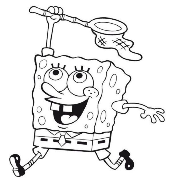 Página para colorir: bob esponja (desenhos animados) #33556 - Páginas para Colorir Imprimíveis Gratuitamente