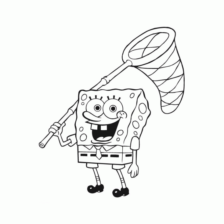 Página para colorir: bob esponja (desenhos animados) #33567 - Páginas para Colorir Imprimíveis Gratuitamente