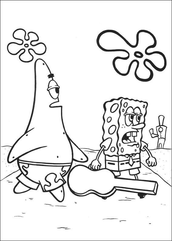 Página para colorir: bob esponja (desenhos animados) #33598 - Páginas para Colorir Imprimíveis Gratuitamente