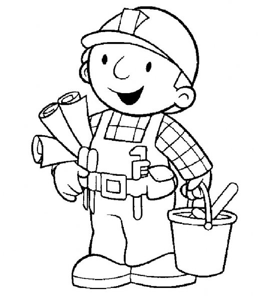 Página para colorir: Bob o construtor (desenhos animados) #33071 - Páginas para Colorir Imprimíveis Gratuitamente