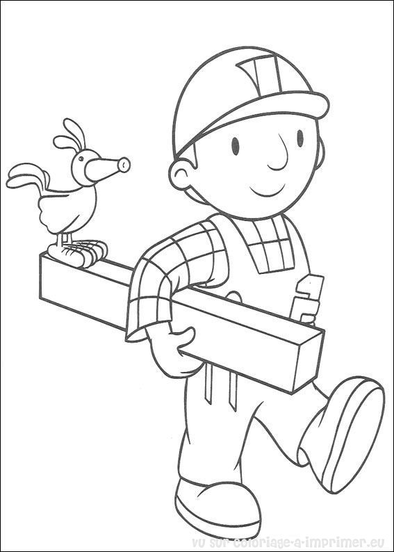 Página para colorir: Bob o construtor (desenhos animados) #33089 - Páginas para Colorir Imprimíveis Gratuitamente