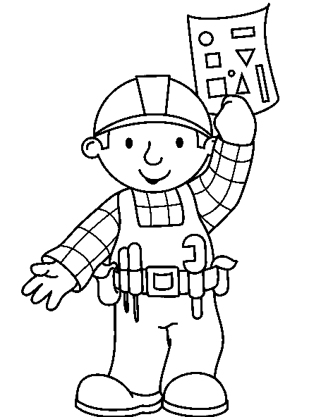 Página para colorir: Bob o construtor (desenhos animados) #33094 - Páginas para Colorir Imprimíveis Gratuitamente