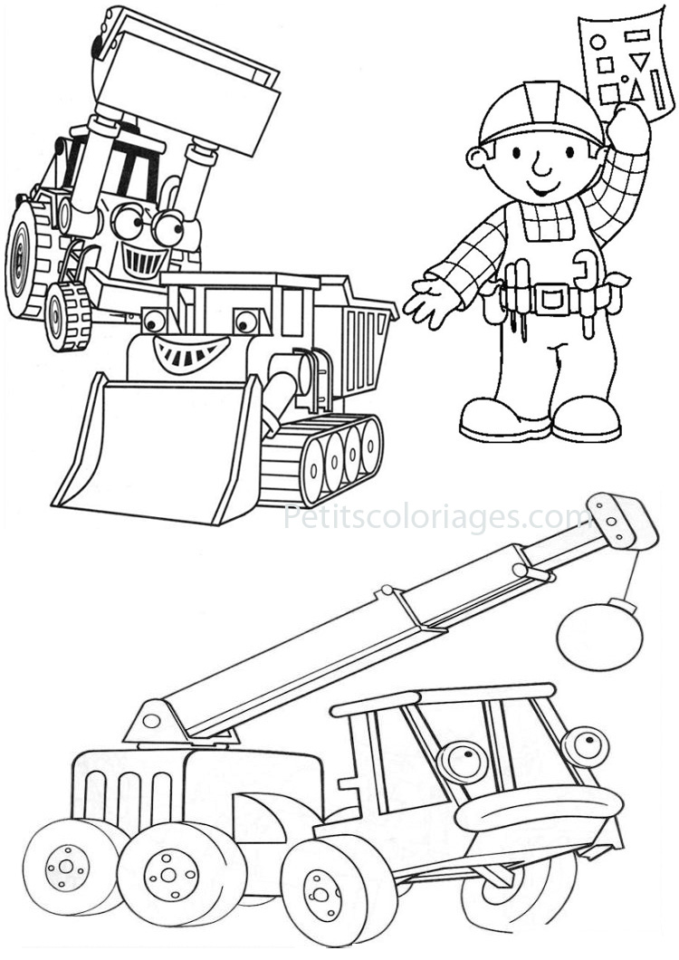 Página para colorir: Bob o construtor (desenhos animados) #33116 - Páginas para Colorir Imprimíveis Gratuitamente