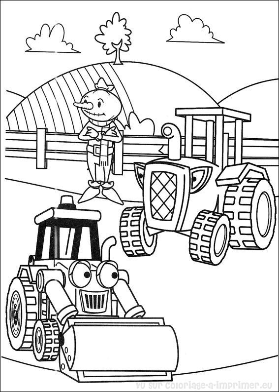 Página para colorir: Bob o construtor (desenhos animados) #33144 - Páginas para Colorir Imprimíveis Gratuitamente