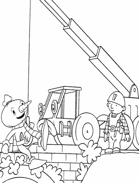Página para colorir: Bob o construtor (desenhos animados) #33160 - Páginas para Colorir Imprimíveis Gratuitamente