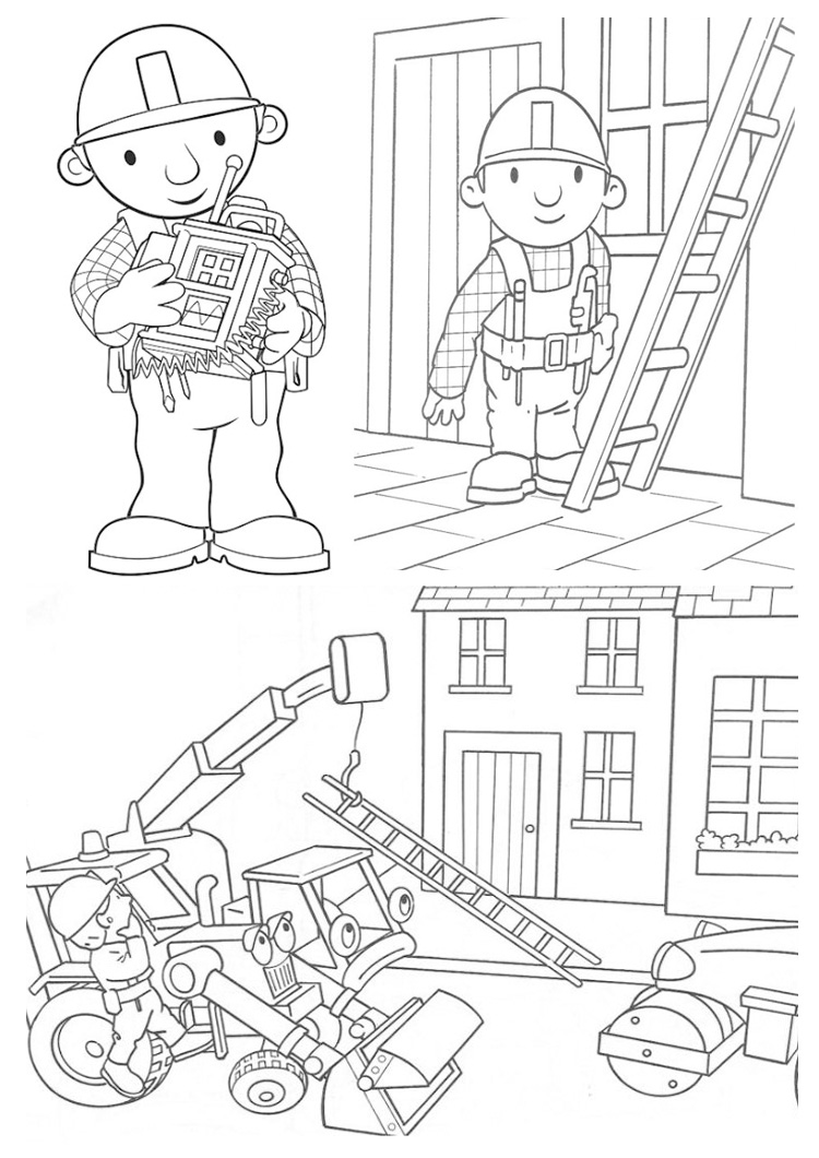 Página para colorir: Bob o construtor (desenhos animados) #33198 - Páginas para Colorir Imprimíveis Gratuitamente