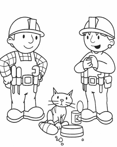 Página para colorir: Bob o construtor (desenhos animados) #33208 - Páginas para Colorir Imprimíveis Gratuitamente