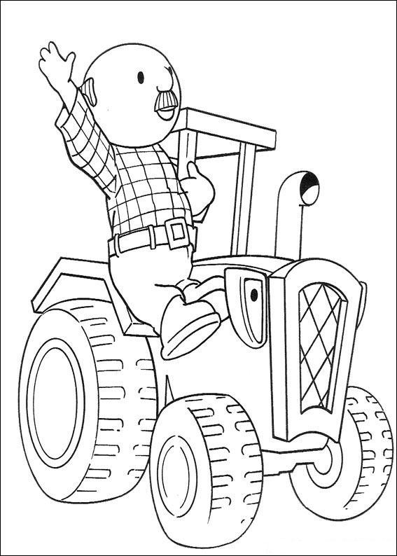Página para colorir: Bob o construtor (desenhos animados) #33249 - Páginas para Colorir Imprimíveis Gratuitamente
