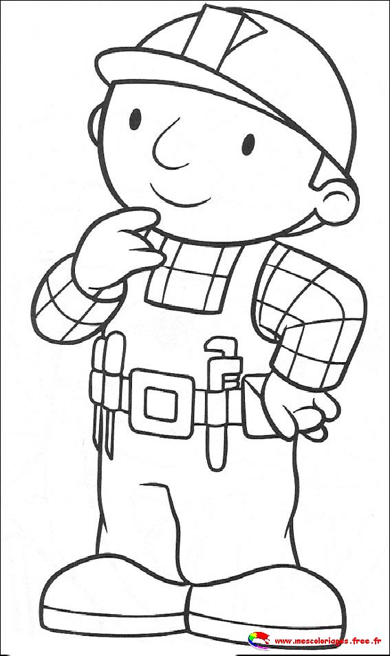 Página para colorir: Bob o construtor (desenhos animados) #33255 - Páginas para Colorir Imprimíveis Gratuitamente