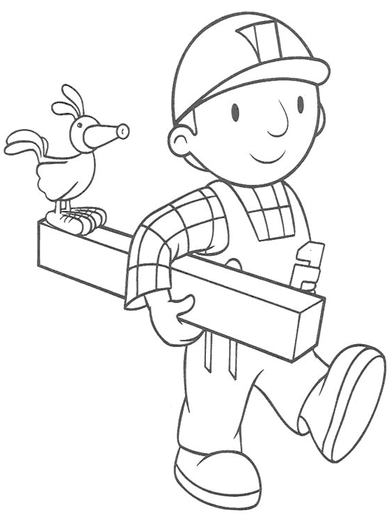 Página para colorir: Bob o construtor (desenhos animados) #33258 - Páginas para Colorir Imprimíveis Gratuitamente