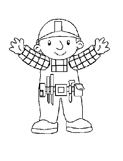 Página para colorir: Bob o construtor (desenhos animados) #33357 - Páginas para Colorir Imprimíveis Gratuitamente