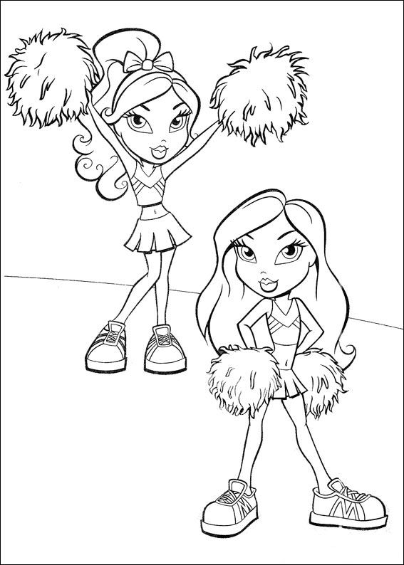 Página para colorir: Bratz (desenhos animados) #32377 - Páginas para Colorir Imprimíveis Gratuitamente